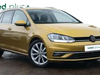 Used VW Golf VII GT 115 HP (84 kW) 2018 Yellow Estate