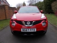 Used Nissan Juke Visia 94 HP (69 kW) 2017 Red SUV