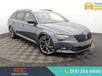 Used Skoda Superb SportLine 150 HP (110 kW) 2019 Grey Estate