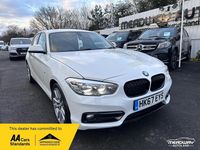 Used BMW 118 Sport Line 2017 White Hatchback