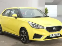 Used MG MG3 Exclusive 2022 Yellow Hatchback
