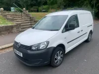 Used VW Caddy Startline 102 HP (75 kW) 2014 White MPV