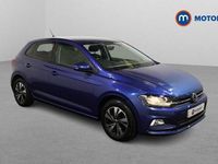 Used VW Polo Match 80 HP (58 kW) 2021 Blue Hatchback