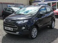 Used Ford Ecosport Titanium 125 HP (91 kW) 2016 Black SUV