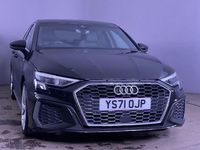 Used Audi A3 Sportback S-Line 150 HP (110 kW) 2022 Black Hatchback