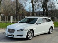 Used Jaguar XF Luxury 2014 White Estate