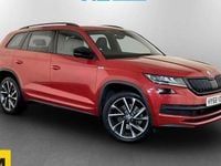 Used Skoda Kodiaq SportLine 190 HP (139 kW) 2019 Red SUV