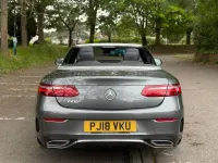 Used Mercedes E220 AMG line 2018 Grey Cabriolet