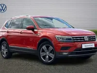 Usado VW Tiguan Allspace SEL 150 HP (110 kW) 2019 Laranja SUV