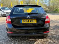 Used Skoda Rapid SE 105 HP (77 kW) 2014 Black Hatchback
