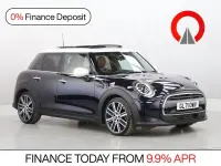 Usado Mini Cooper Exclusive 136 CV (100 kW) 2022 Azul Utilitario