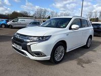 Used Mitsubishi Outlander P-HEV 2018 White Estate