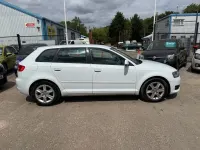 Used Audi A3 Sportback 105 HP (77 kW) 2013 White Hatchback