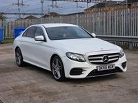 Used Mercedes E220 AMG line 194 HP (142 kW) 2016 White Sedan