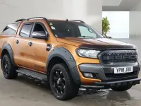 Used Ford Ranger Wildtrack 200 HP (147 kW) 2018 Orange Pickup
