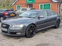 Used Audi A8 Sport 233 HP (171 kW) 2009 Grey Sedan