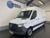 Begagnad Mercedes Sprinter Premium 2024 Vit Van