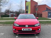 Used VW Polo SE 2018 Red Hatchback