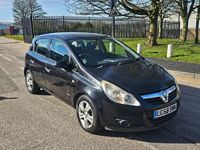 Used Vauxhall Corsa 2009 Black Hatchback