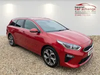 Used Kia Ceed Sportswagon 114 HP (83 kW) 2019 Red Estate