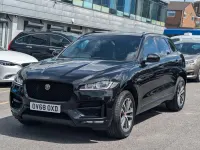 Used Jaguar F-Pace R-Sport 240 HP (176 kW) 2018 Black SUV