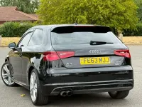 Used Audi A3 S-Line 2013 Black Hatchback