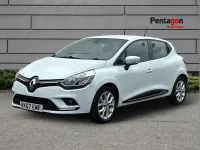 Used Renault Clio Dynamique 120 HP (88 kW) 2017 White Hatchback