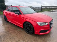 Used Audi A3 S-Line 184 HP (135 kW) 2015 Red Sedan