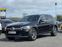 Used Mercedes GLC220 AMG line 2022 Black SUV