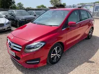 Used Mercedes B180 SE 122 HP (89 kW) 2016 Red MPV