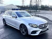 Used Mercedes E220 AMG line 2017 Silver Estate