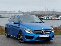 Used Mercedes B200 AMG line 136 HP (100 kW) 2016 Blue MPV