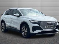 Used Audi Q4 e-tron Sport 125 kW (170 HP) 2022 Glacier white SUV