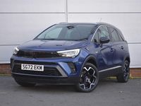 Used Vauxhall Crossland Ultimate 130 HP (95 kW) 2022 Blue SUV