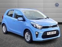 Used Kia Picanto 65 HP (47 kW) 2020 Blue Hatchback