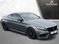 Begagnad Mercedes C63 AMG AMG Edition 1 2017 Grå Sportkupé
