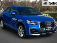 Used Audi Q2 S-Line 113 HP (83 kW) 2019 Blue SUV