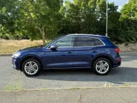 Used Audi Q5 S-Line 252 HP (185 kW) 2017 Blue SUV