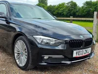 Gebraucht BMW 320 Luxury Line 2013 Schwarz Kombi