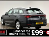 Used Seat Leon SE 128 HP (94 kW) 2022 Blue Estate