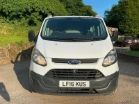 Used Ford Transit Custom 100 HP (73 kW) 2016 White Van