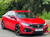 Used Honda Civic SR 120 HP (88 kW) 2019 Red Hatchback