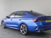 Used Skoda Octavia vRS 245 HP (180 kW) 2023 Blue Hatchback