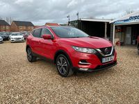 Used Nissan Qashqai N-Connecta 2018 Red SUV