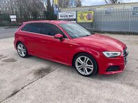 Used Audi A3 Sportback S-Line 116 HP (85 kW) 2019 Red Hatchback
