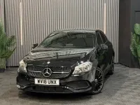 Used Mercedes A180 AMG line 2018 Black Hatchback