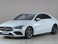 Used Mercedes CLA180 AMG Line Premium 136 HP (100 kW) 2021 White Sedan