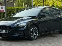 Used Ford Focus ST-Line X 125 HP (91 kW) 2018 Black Hatchback