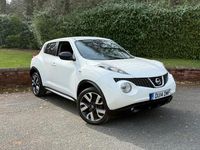 Usado Nissan Juke N-TEC 94 HP (69 kW) 2014 Branco SUV