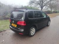 Used VW Touran 140 HP (102 kW) 2014 Black MPV
